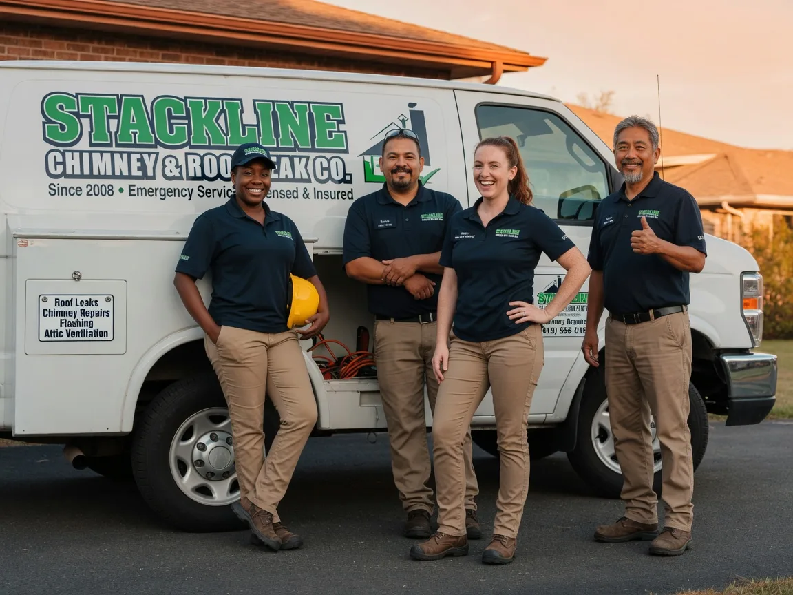 Chimney flashing repair company in Choctaw, AR